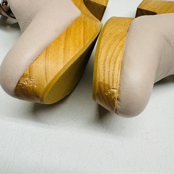 Free people women’s cedar clogs pink ankle straps size 40 nwot size 9 - Picture 8 of 11